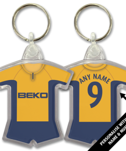 Millwall Away 2004 Classic Kits Retro Shirt Keyring