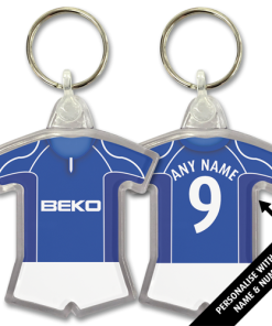 Millwall Home 2004 Classic Kits Retro Shirt Keyring