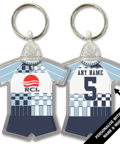 Watford Centenary Away 1991 Classic Kits Retro Shirt Keyring