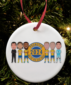 Mansfield Promoted 2024 Christmas Tree Decoration Vector Heroes