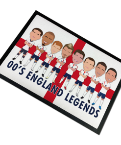 England Legends 2000s Door Floor Mat Vector Heroes