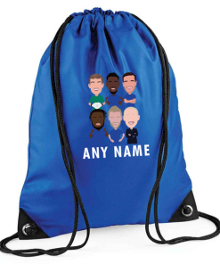 Leicester 2024-25 Personalised Gym Bag Vector Heroes