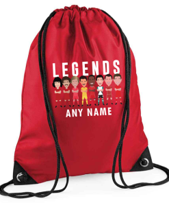Liverpool Legends Personalised Gym Bag Vector Heroes