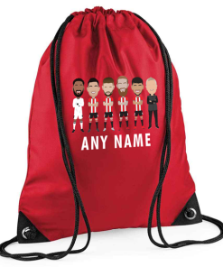 Sheff Utd Personalised Gym Bag Vector Heroes