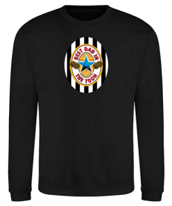 Best Dad In The Toon Retro Jumper Black Fathers Day Newcastle Utd