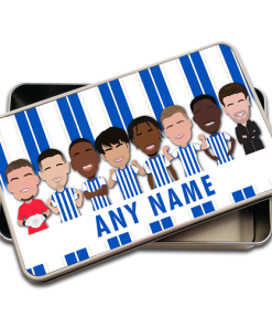Brighton Personalised Pencil Tin Case Vector Heroes 2024-25