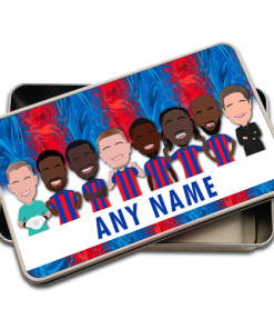 Palace 2024-25 Personalised Pencil Tin Case Vector Heroes