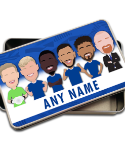 Everton Personalised Pencil Tin Case Vector Heroes 2024-25