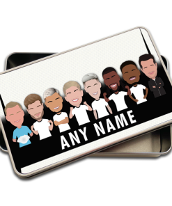 Fulham 2024-25 Personalised Pencil Tin Case Vector Heroes