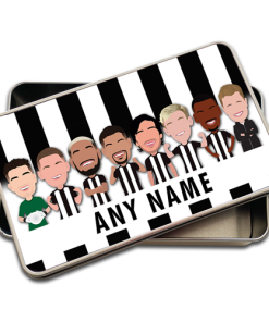 Newcastle 2024-25 Personalised Pencil Tin Case Vector Heroes