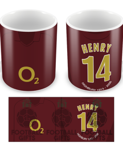 Arsenal Henry 14 Retro Home 2006 Shirt Mug Classic Kits