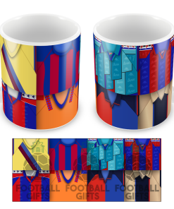 Barcelona Retro Shirt Montage Mug