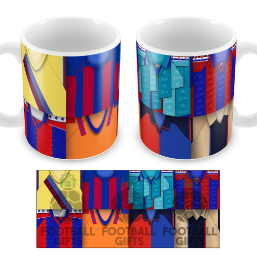 Barcelona Retro Shirt Montage Mug