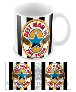 Best Mum In The Toon Newcastle Utd Retro Mothers Day Mug Cup