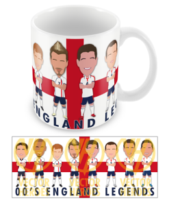 England Legends 2000s Mug Vector Heroes