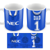 No.1 Dad Everton Retro Home 1994 Shirt Mug Fathers Day Classic Kits
