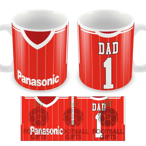 No.1 Dad Forest Retro Home 1982 Shirt Mug Fathers Day Classic Kits