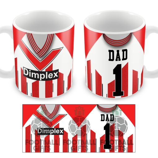 No.1 Dad Southampton Retro Home 1993 Shirt Mug Fathers Day Classic Kits