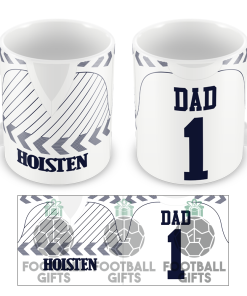 No.1 Dad Spurs Retro Home 1985 Shirt Mug Fathers Day Classic Kits