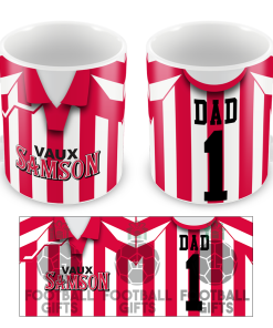 No.1 Dad Sunderland Retro Home 1995 Shirt Mug Fathers Day Classic Kits