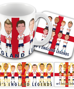 England Legends 2000s Mug and Coaster Set Vector Heroes