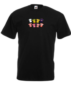 Sunderland Retro Kits Black T-Shirt Classic Kits