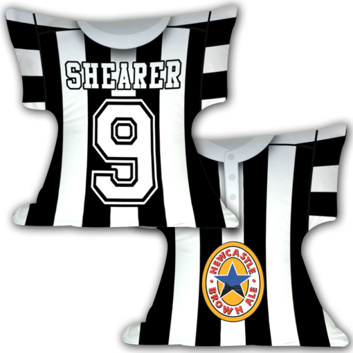 Newcastle Home 1996 Retro Shirt Cushion Shearer 9