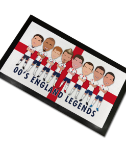 England Legends 2000s Bar Runner Mat Vector Heroes