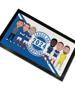 Portsmouth Champions 2024 Bar Runner Mat Vector Heroes
