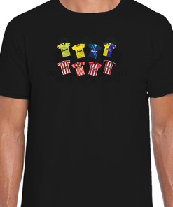 Sheffield Utd Retro Kits Black T-Shirt Classic Kits