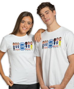 Portsmouth Champions 2024 White T-Shirt Vector Heroes