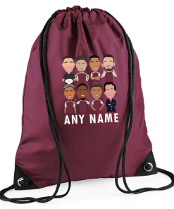 Villa Personalised Gym Bag Vector Heroes 2024-25