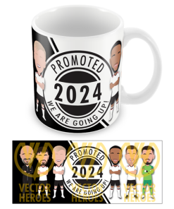 Derby County Promoted 2024 Mug Vector Heroes