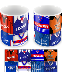 Ipswich Retro Shirt Montage Mug