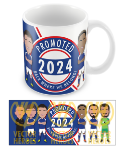Ipswich Promoted 2024 Mug Vector Heroes