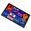 Ipswich Classic Shirts Retro Home & Away Shirts Kit Montage Bar Runner