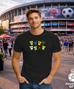 Alternative view of Norwich City Retro Kits Black T-Shirt Classic Kits