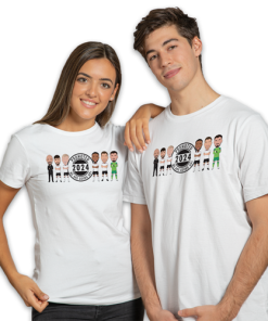 Derby Promoted 2024 White T-Shirt Vector Heroes