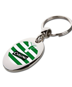 Celtic Retro Home 2003 Shirt Trolley Coin Keyring