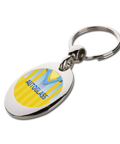 Chelsea Retro Away 1997 Shirt Trolley Coin Keyring