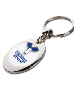 Leeds Utd Retro Home 1992 Shirt Trolley Coin Keyring