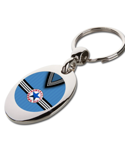 Newcastle Retro Away 1996 Shirt Trolley Coin Keyring