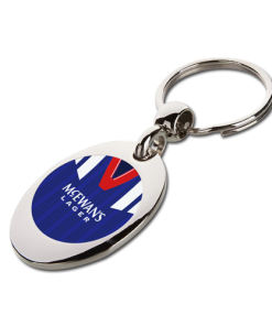 Rangers Retro Home 1992 Shirt Trolley Coin Keyring