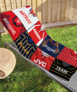 Aberdeen Classic Kits Montage Retro Shirt Beach Towel