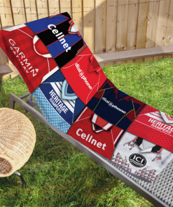 Middlesbrough Classic Kits Montage Retro Shirt Beach Towel