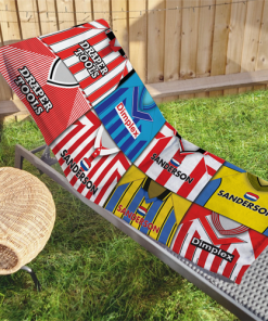 Southampton Classic Kits Montage Retro Shirt Beach Towel