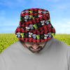 Man Utd Retro Shirt Bucket Hat Classic Kits