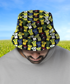 Norwich Retro Shirt Bucket Hat Classic Kits
