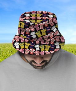 Sunderland Retro Shirt Bucket Hat Classic Kits