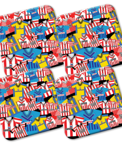 Southampton Retro Shirts Classic Kits Mash Coasters Pack Of 4